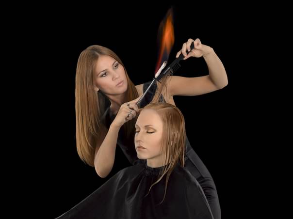 лечение волос огнем