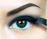 макияж для зеленых глаз пошагово