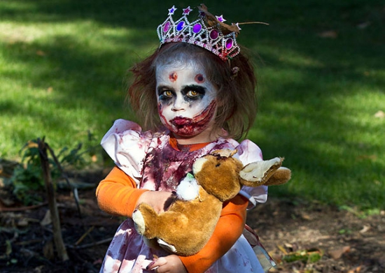  макияж на Хэллоуин для детей