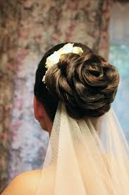 Причёска Роза на свадьбу