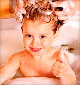 Как часто мыть голову детям